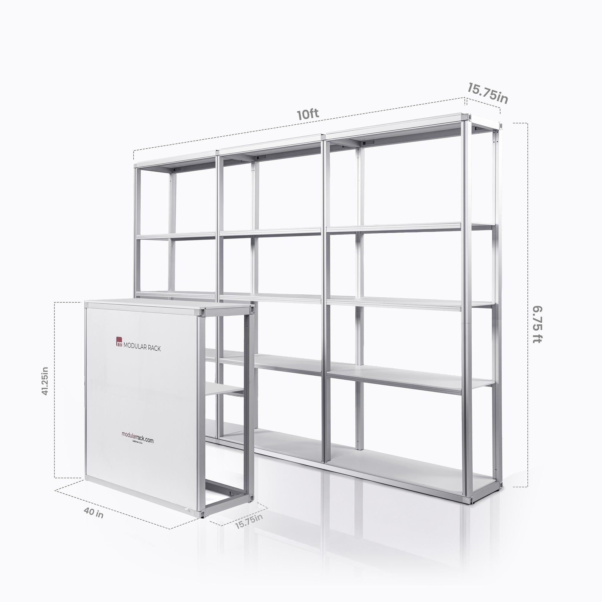 10ft Modular Rack Booth 01