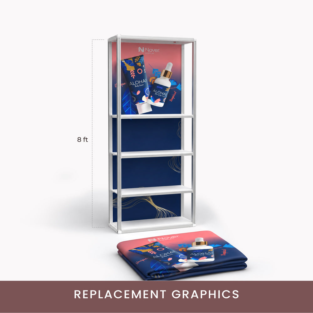 Background Custom Graphics for Modular Rack One Section