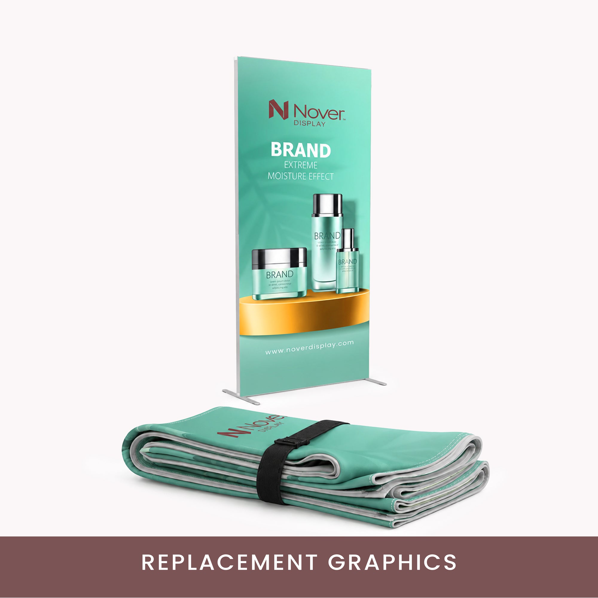 Replacement Graphics for Qseg 40 SEG Banner Stand