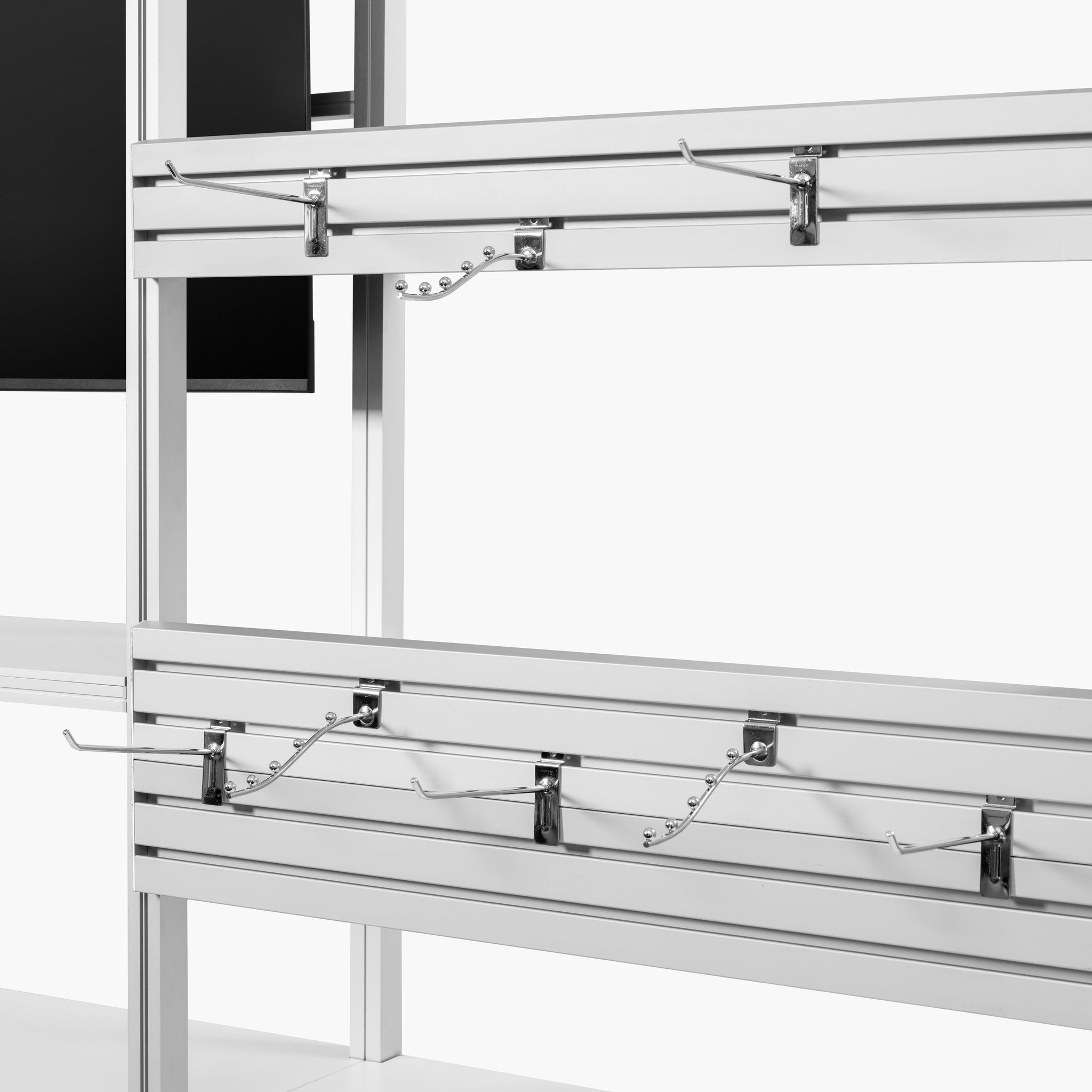 Slat Wall for Modular Rack