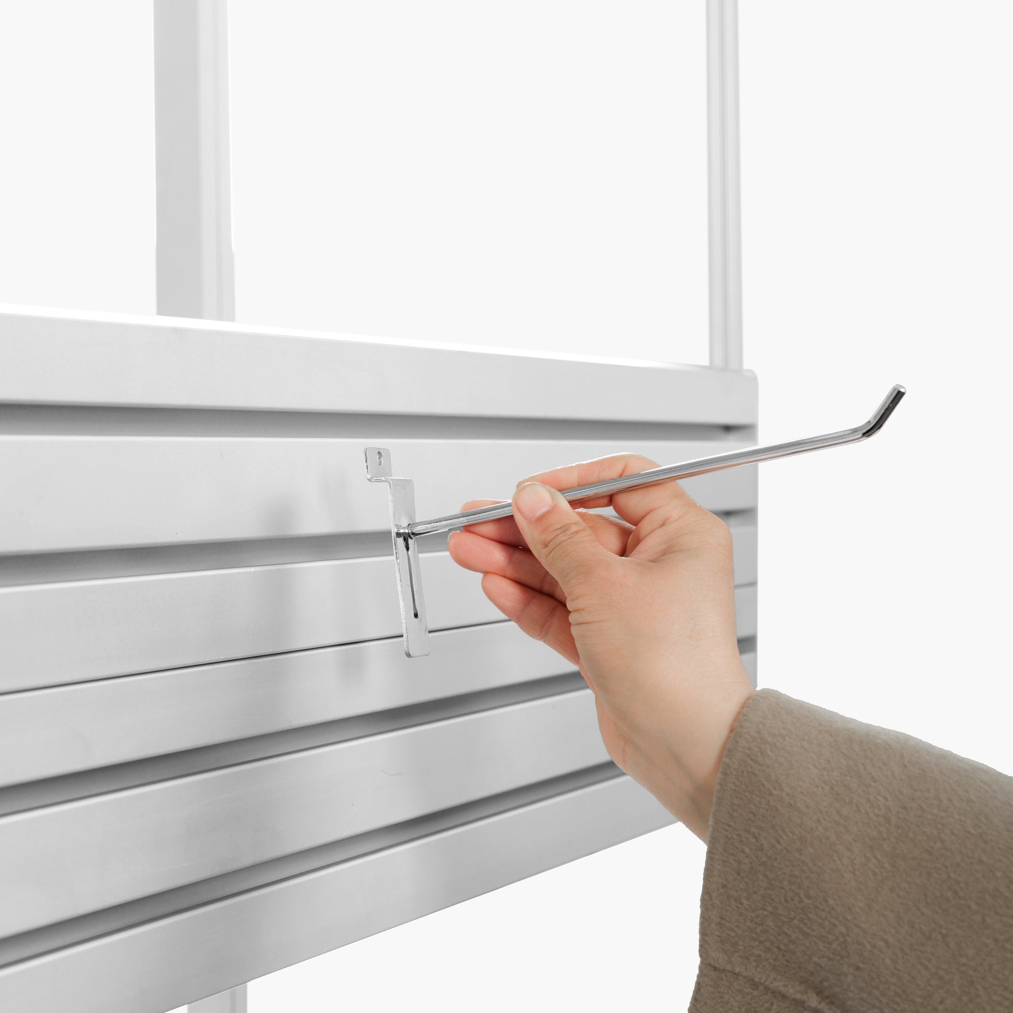 Slat Wall for Modular Rack