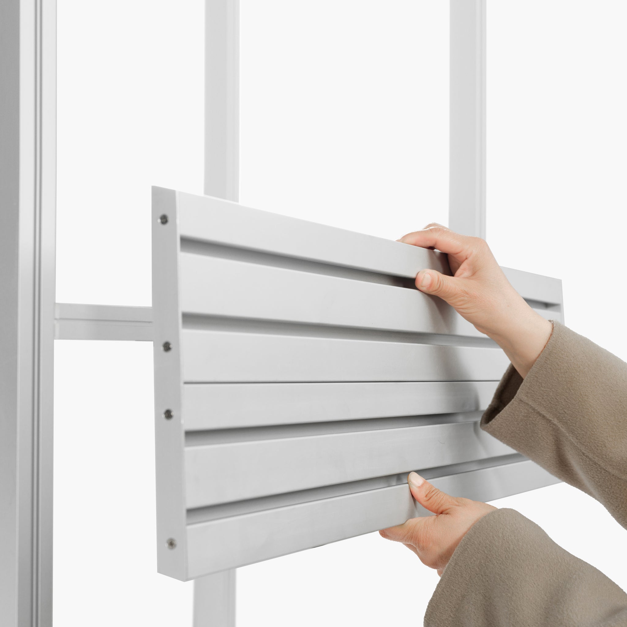 Slat Wall for Modular Rack
