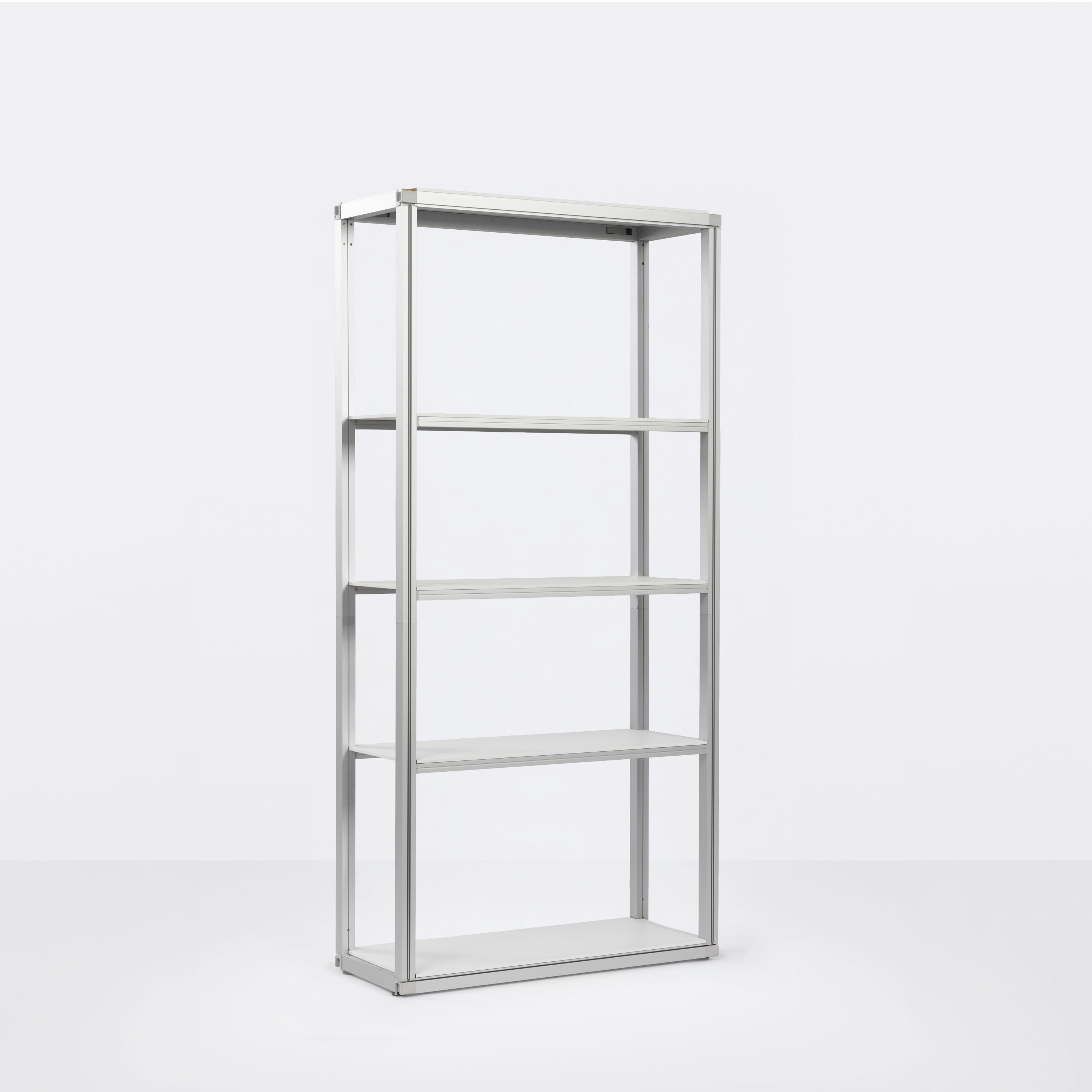 Modular Rack - 1 Section - 5 Tier Frame with Panels