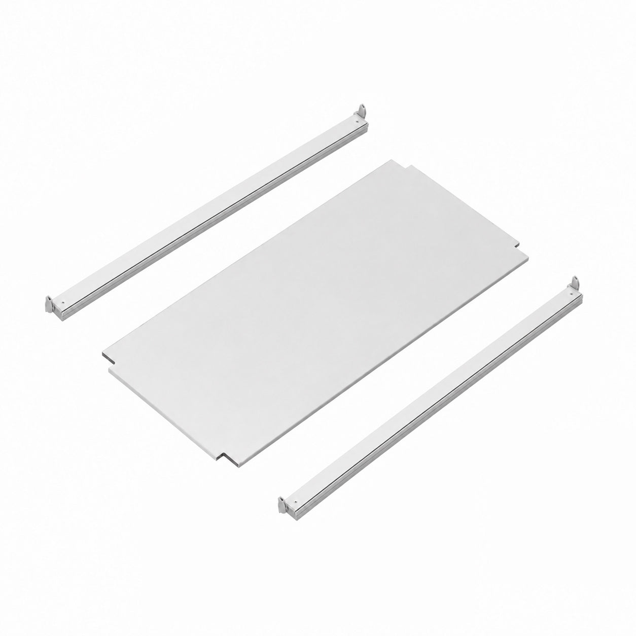 Modular Rack Shelf Add-On Kit with 1 shelf panel and 2 brackets