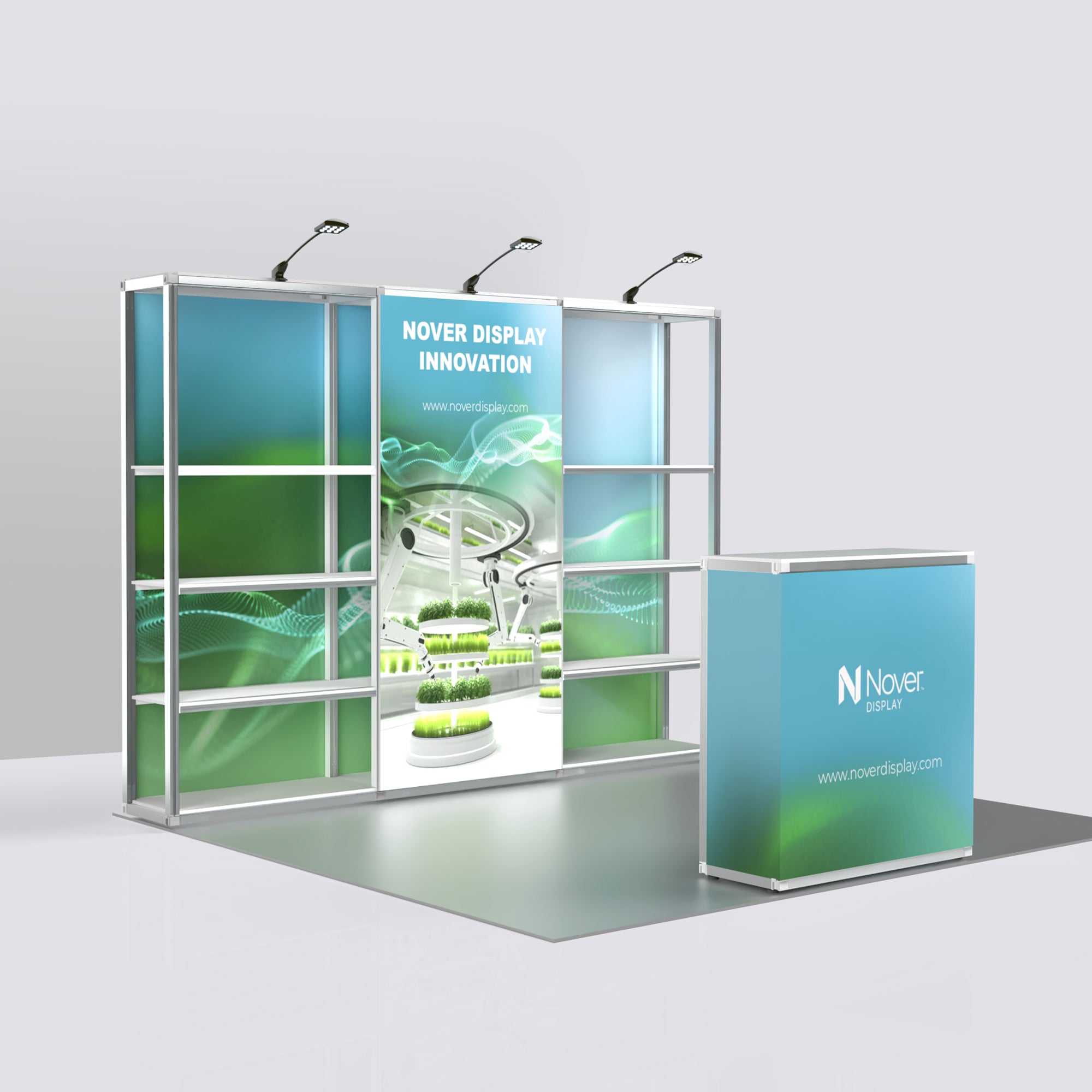 10ft Modular Rack Booth 01