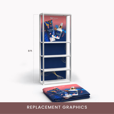 Background Custom Graphics for Modular Rack One Section