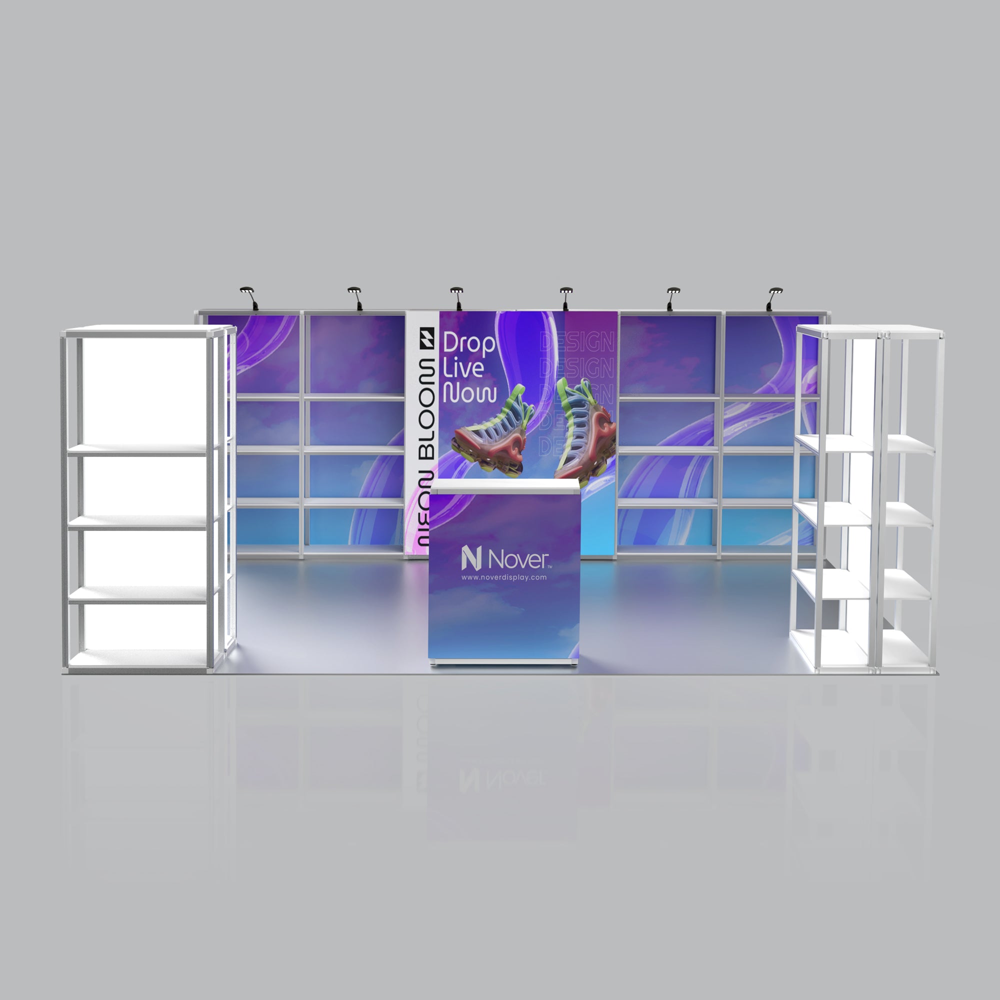 20ft Modular Rack Booth 02