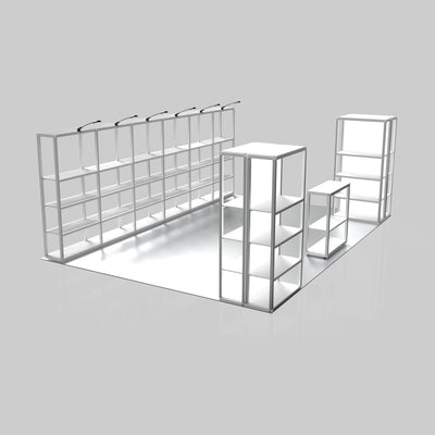 20ft Modular Rack Booth 02
