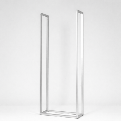 Precision-fit aluminum connector for Modular Rack vertical extension