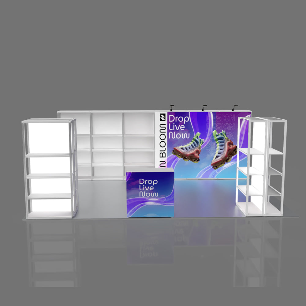20ft Modular Rack Booth 02