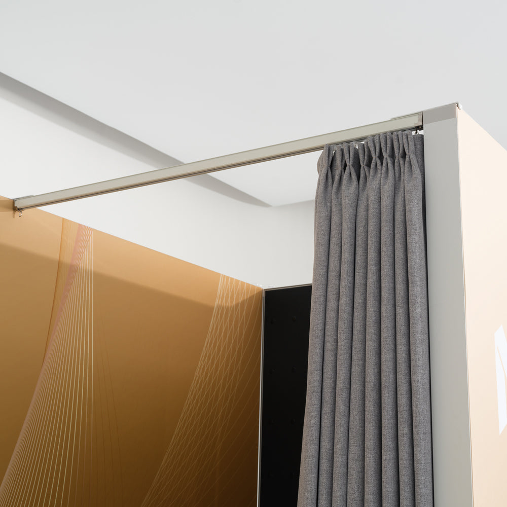 Qseg 60 Curtain Rod with Curtain