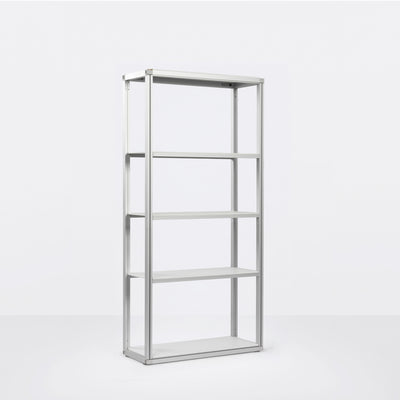 Modular Rack - 1 Section - 5 Tier Frame with Panels