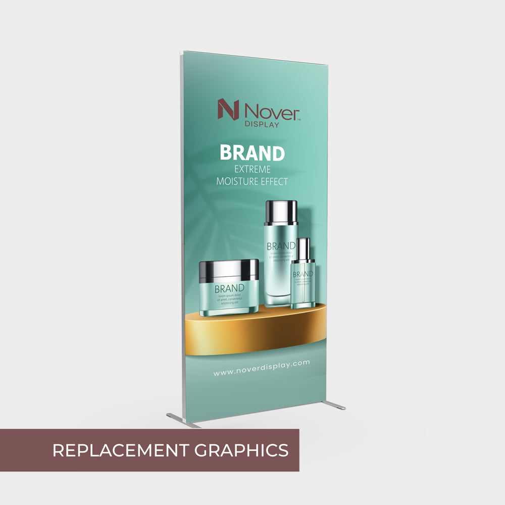 Replacement Graphics for Qseg 40 SEG Banner Stand