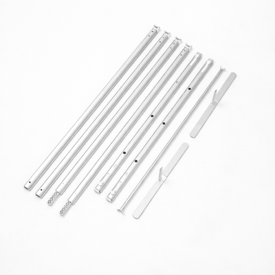 40mm aluminum SEG frame profiles and stabilizer feet