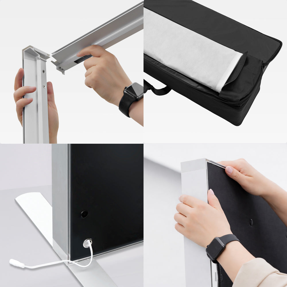 10ft Qseg 60 Light Box Booth 01