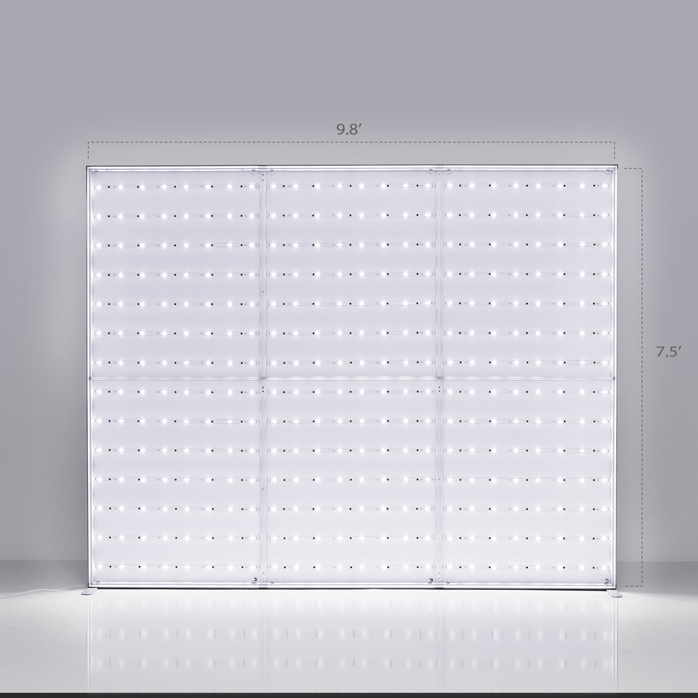 10ft Qseg 60 Single-Sided Light Box Backdrop