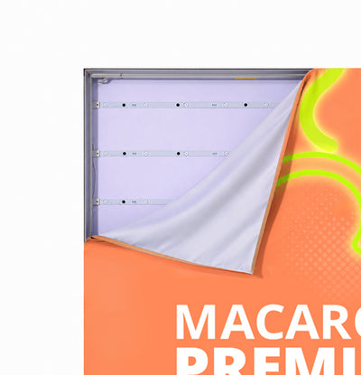 10ft Qseg 60 Single-Sided Light Box Backdrop