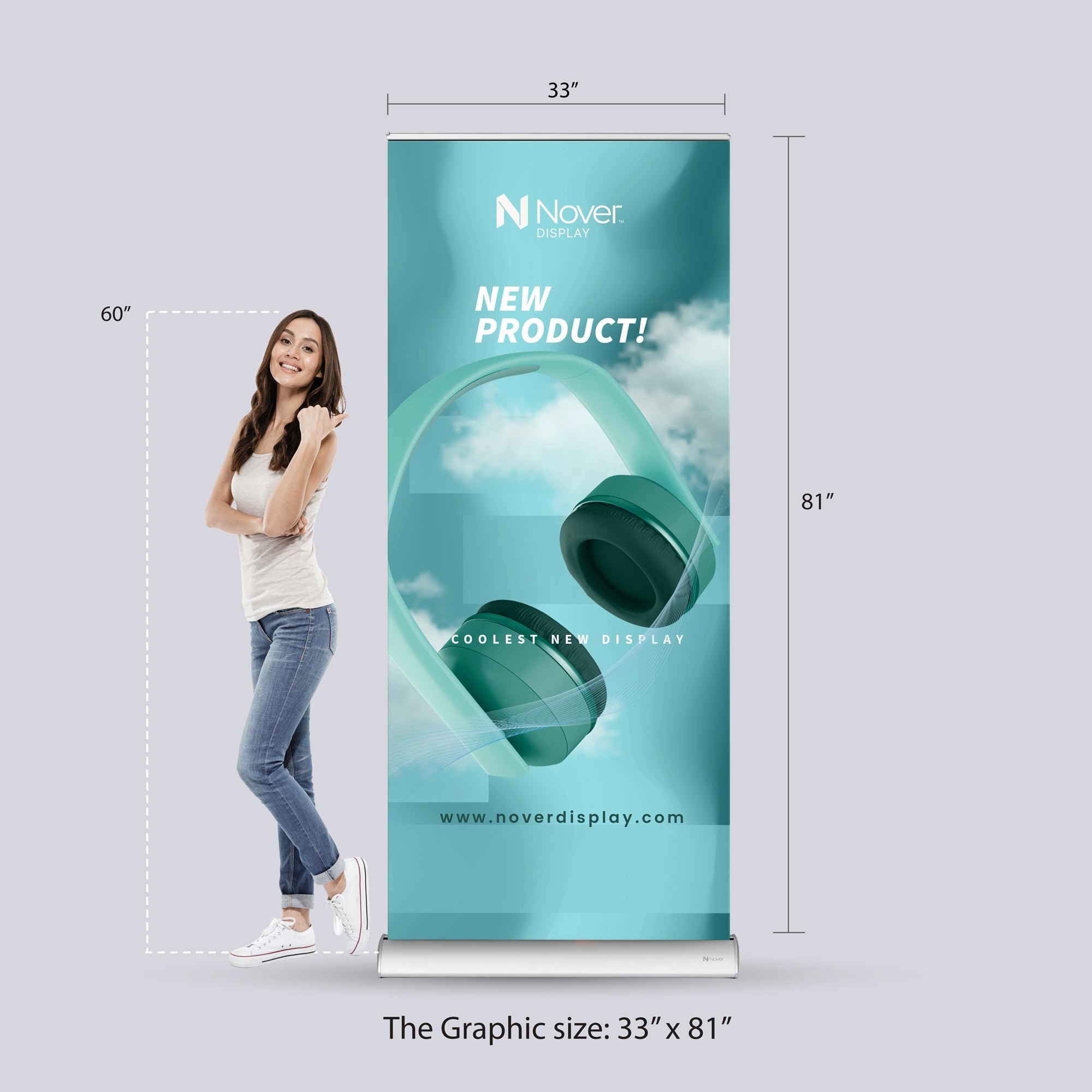 Retractable Banner Stand Pro