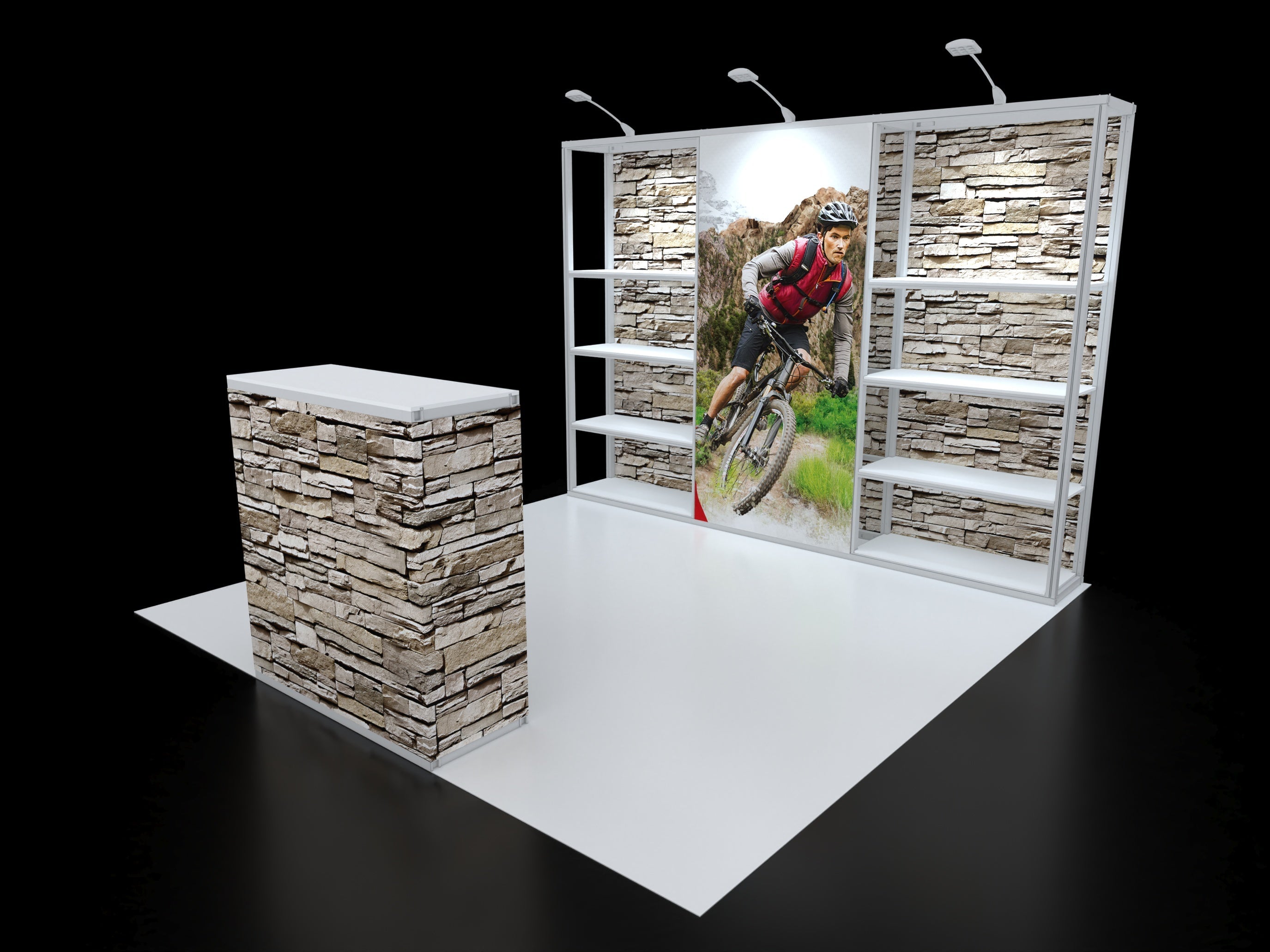 10ft Modular Rack Booth 01