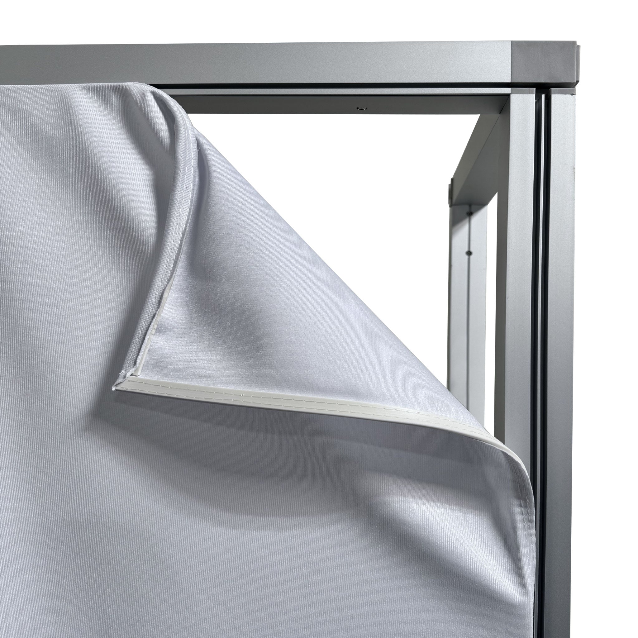 Modular Rack Back Fabric - White