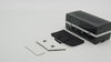 Durable 2-in-1 shipping travel case converting into a portable trade show reception counter.